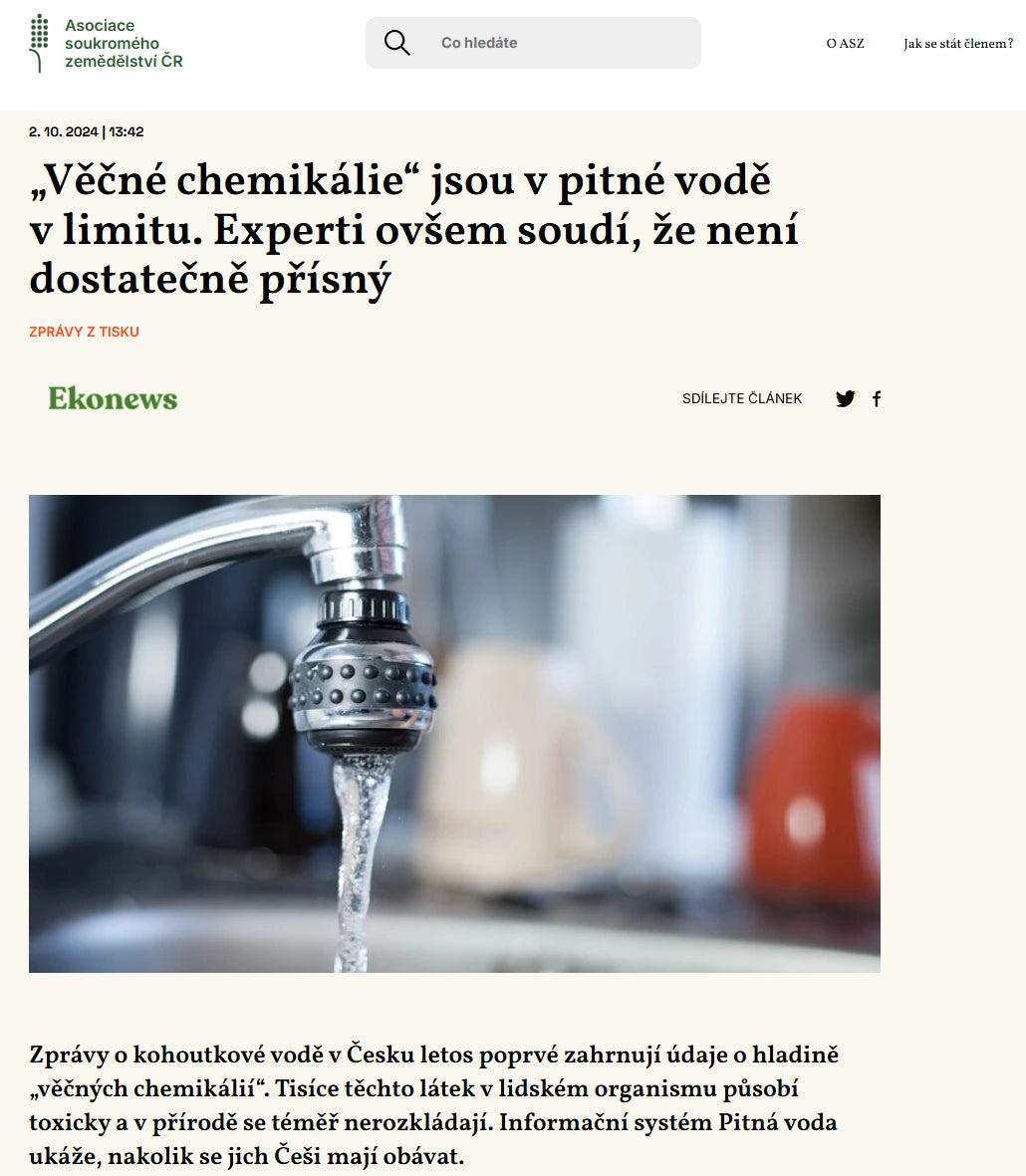 CHLÓR JAKO PŘÍČINA RAKOVINY